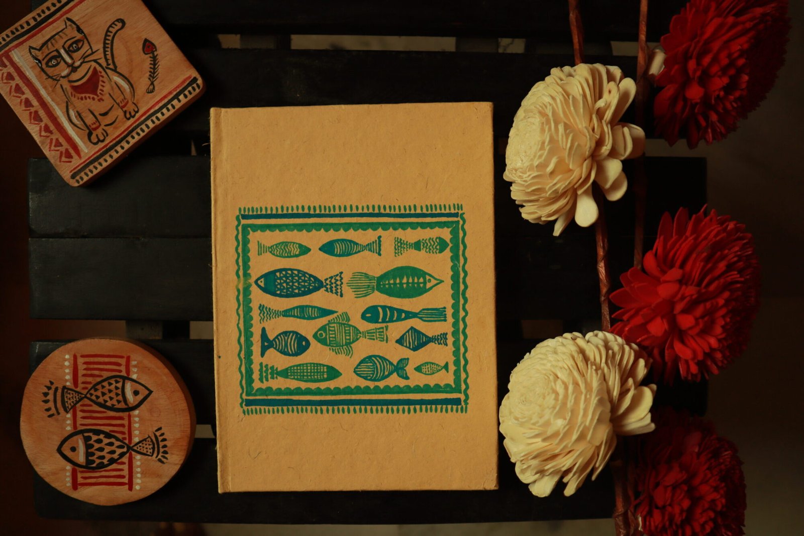 Hardbound Notebook - Fish-Fish