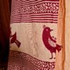 Traditional block print motifs on Chidia Handblock Saree