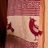 Traditional block print motifs on Chidia Handblock Saree
