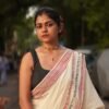 Shaktirupena Sangsthita Saree – Bengali handloom cotton design
