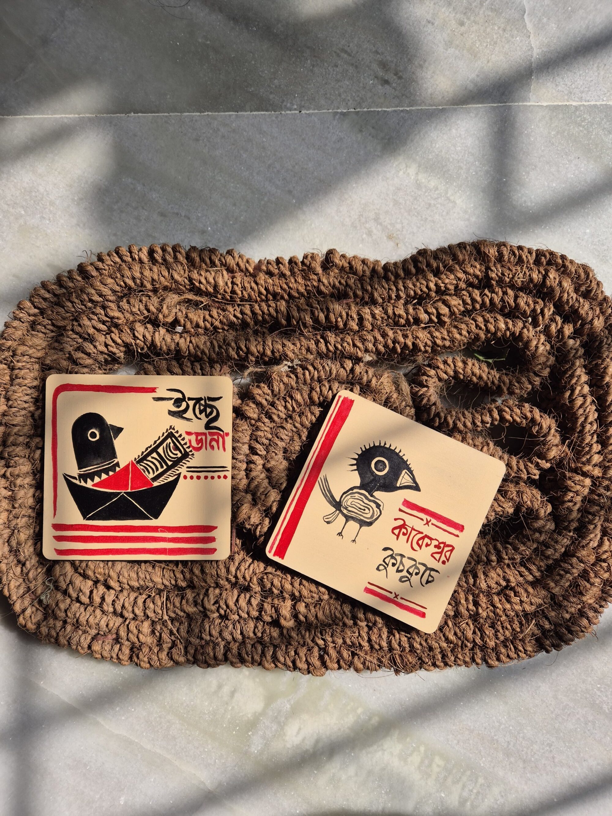 Tea Coasters - Ichchedana+ kakeswar kuchkuche