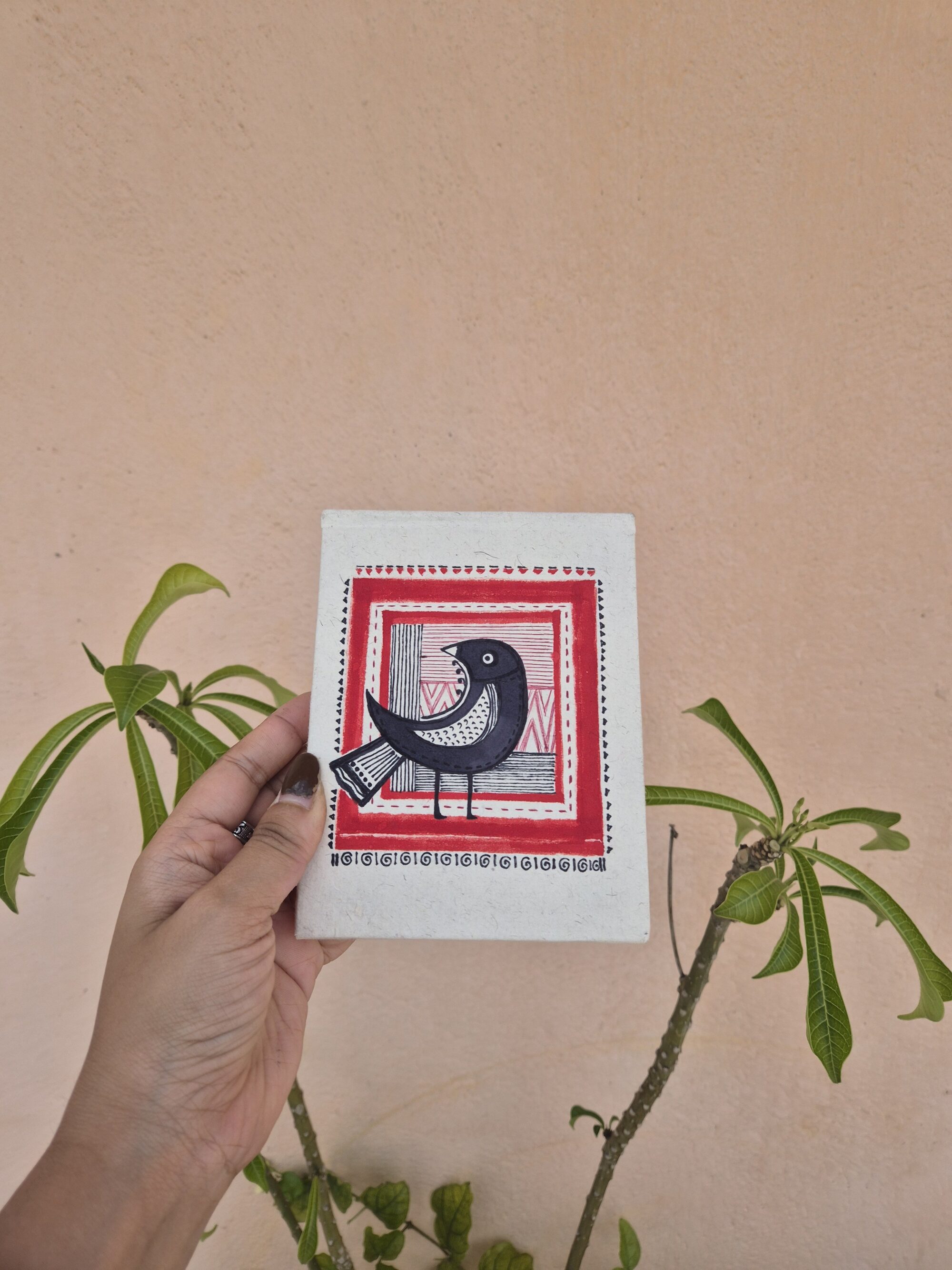 Hardbound Mini Sketchbook -Paakhi
